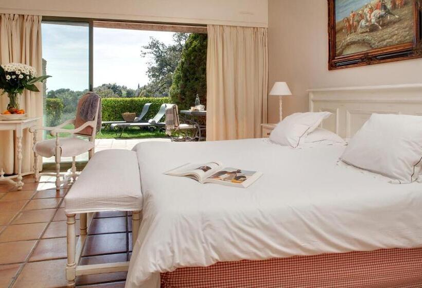 غرفة ديلوكس مزودة بشرفة, Les Bories & Spa