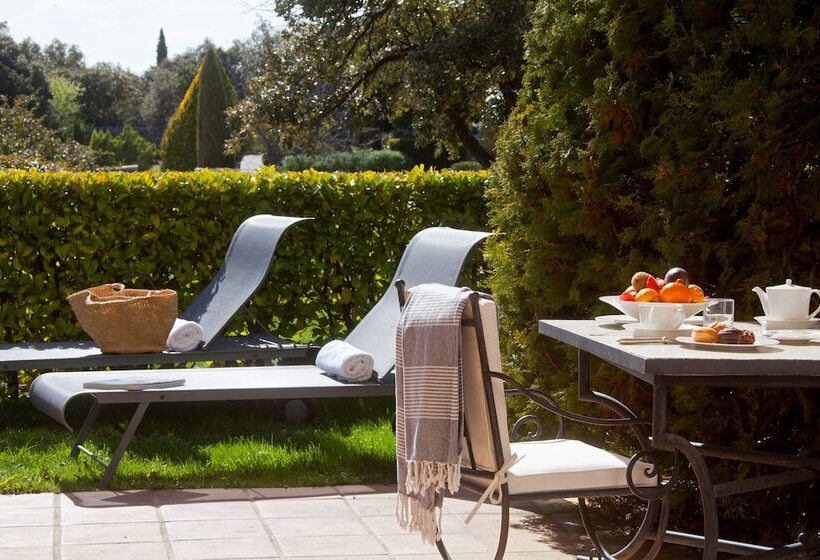 غرفة ديلوكس مزودة بتراس, Les Bories & Spa