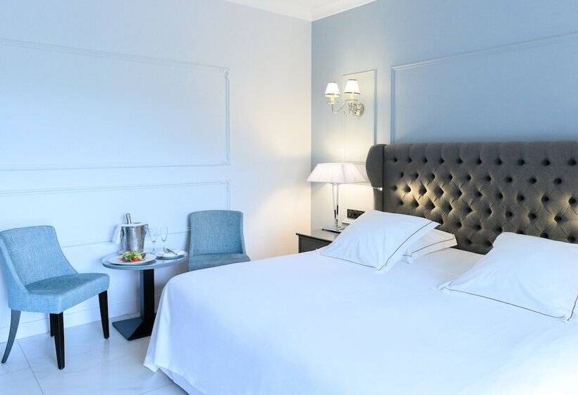 غرفة ديلوكس مزودة بتراس, Les Bories & Spa