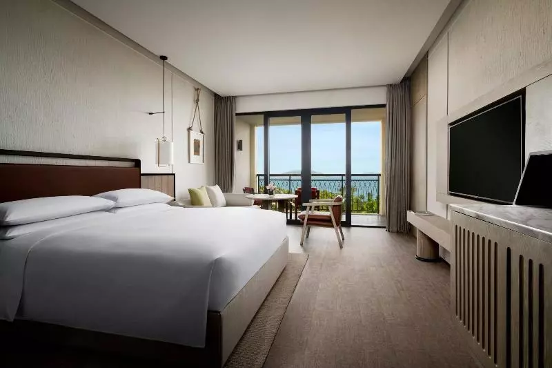 オーシャンビューデラックスルーム, Sanya Marriott Yalong Bay Resort & Spa