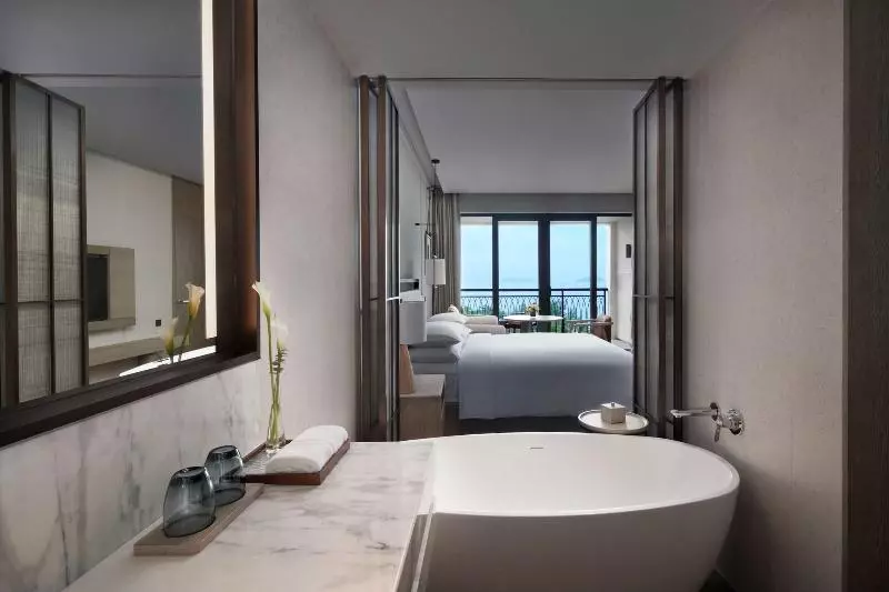 オーシャンビューデラックスルーム, Sanya Marriott Yalong Bay Resort & Spa