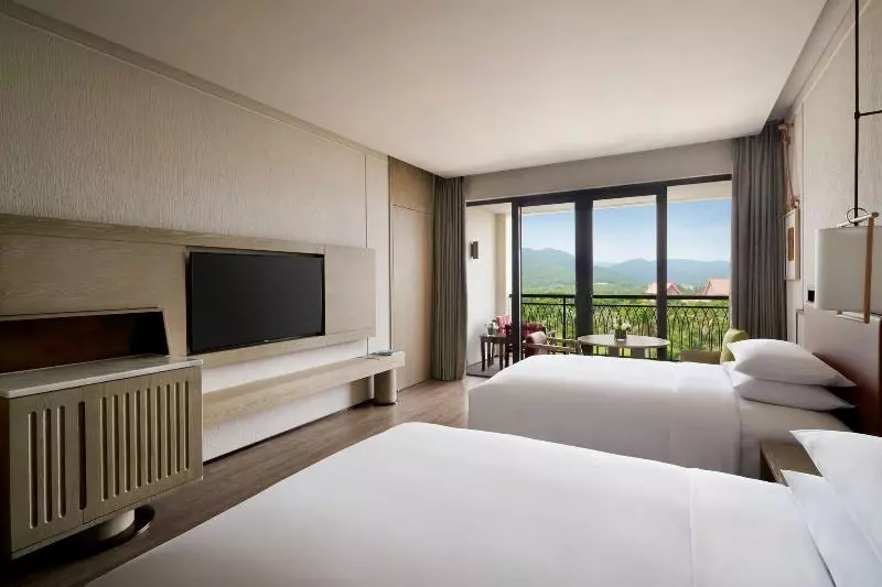 ガーデンビューデラックスルーム, Sanya Marriott Yalong Bay Resort & Spa