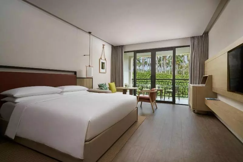 景色の見えるデラックスルーム, Sanya Marriott Yalong Bay Resort & Spa