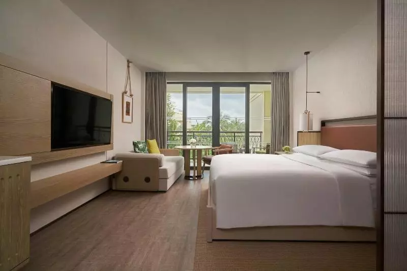 景色の見えるデラックスルーム, Sanya Marriott Yalong Bay Resort & Spa