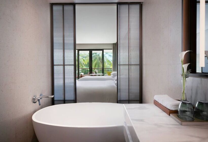 غرفة ديلوكس مطلّة علي الحديقة, Sanya Marriott Yalong Bay Resort & Spa