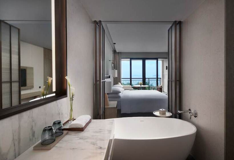 غرفة ديلوكس مطلّة علي البحر, Sanya Marriott Yalong Bay Resort & Spa