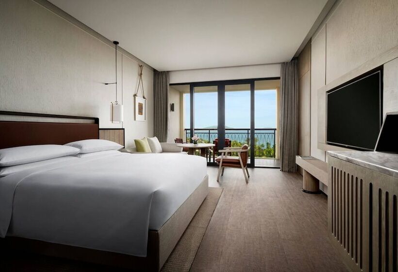 غرفة ديلوكس مطلّة علي البحر, Sanya Marriott Yalong Bay Resort & Spa