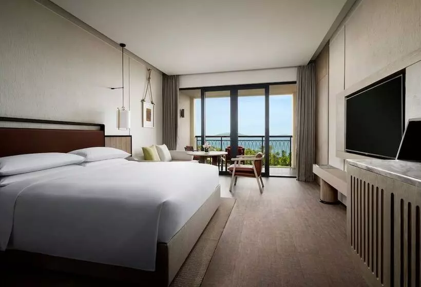 オーシャンビューデラックスルーム, Sanya Marriott Yalong Bay Resort & Spa
