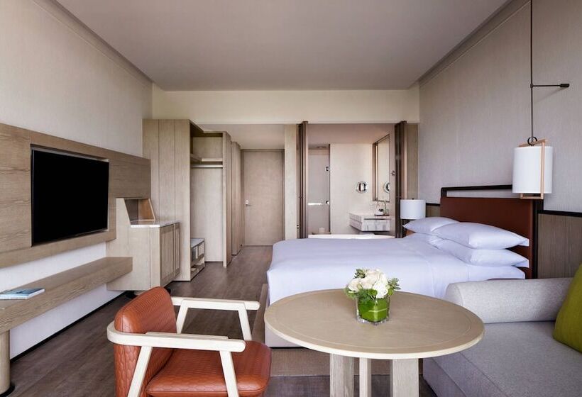 غرفة ديلوكس مطلّة علي البحر, Sanya Marriott Yalong Bay Resort & Spa