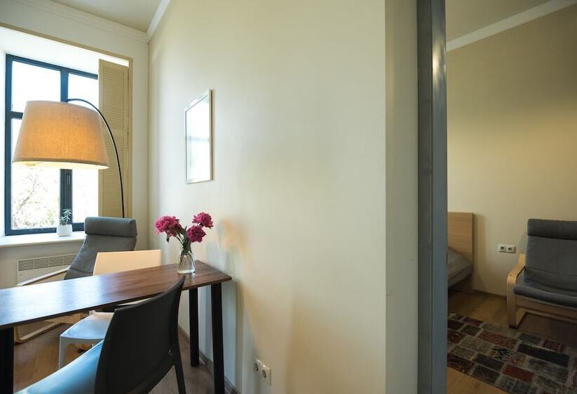 آپارتمان 1 خوابه با بالکن, Rooftop 2021