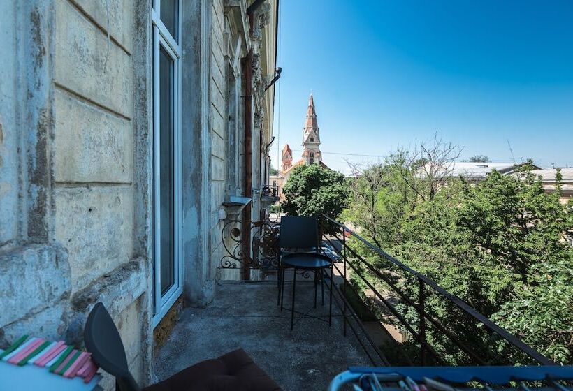 آپارتمان 1 خوابه با بالکن, Rooftop 2021