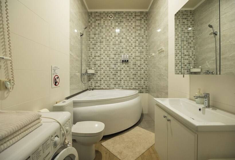 آپارتمان 1 خوابه با بالکن, Rooftop 2021