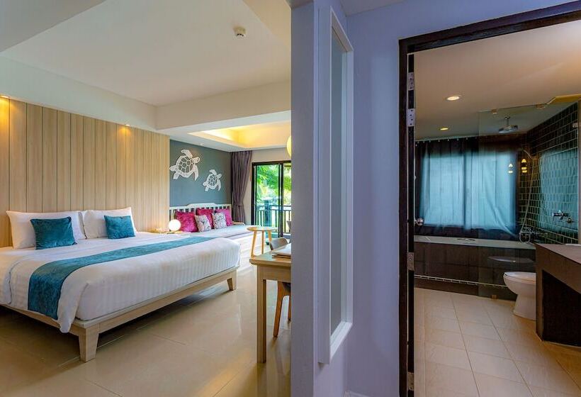 Quarto Familiar Deluxe, Khaolak Emerald Beach Resort And Spa