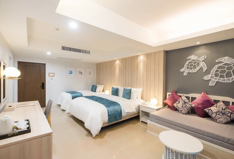 Quarto Familiar Deluxe, Khaolak Emerald Beach Resort And Spa