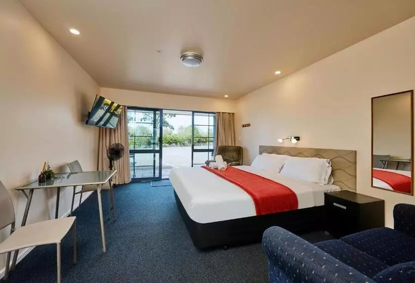 キングサイドベッドのスタンダードワンルーム, Mediterranean Motel Kaikoura