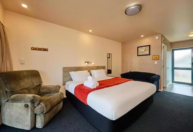 キングサイドベッドのスタンダードワンルーム, Mediterranean Motel Kaikoura