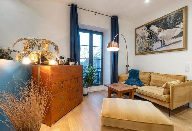 가든 전망 스위트, Escale Rochelaise B&b, Spa Bain Nordique Et Sauna Tonneau