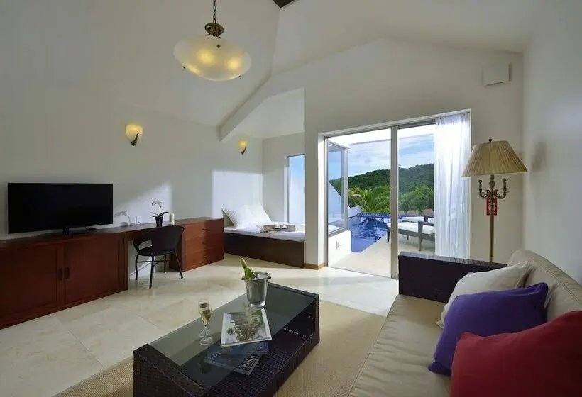 ویلای 1 خوابه با چشم‌انداز دریا, Pool Terrace Imgya Suite