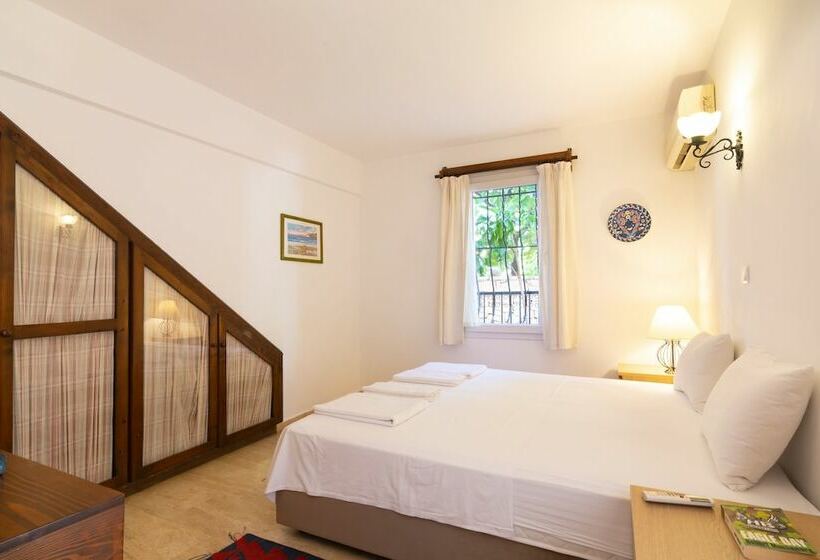 آپارتمان 1 خوابه با چشمانداز باغ, Korsan Apartments