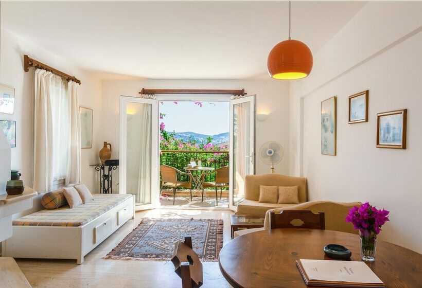 آپارتمان 1 خوابه با چشم‌انداز باغ, Korsan Apartments
