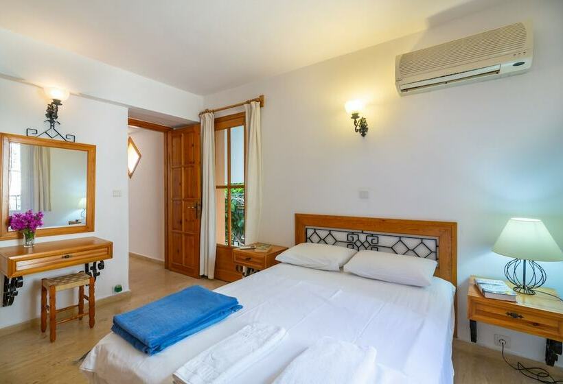 آپارتمان 1 خوابه با چشمانداز باغ, Korsan Apartments