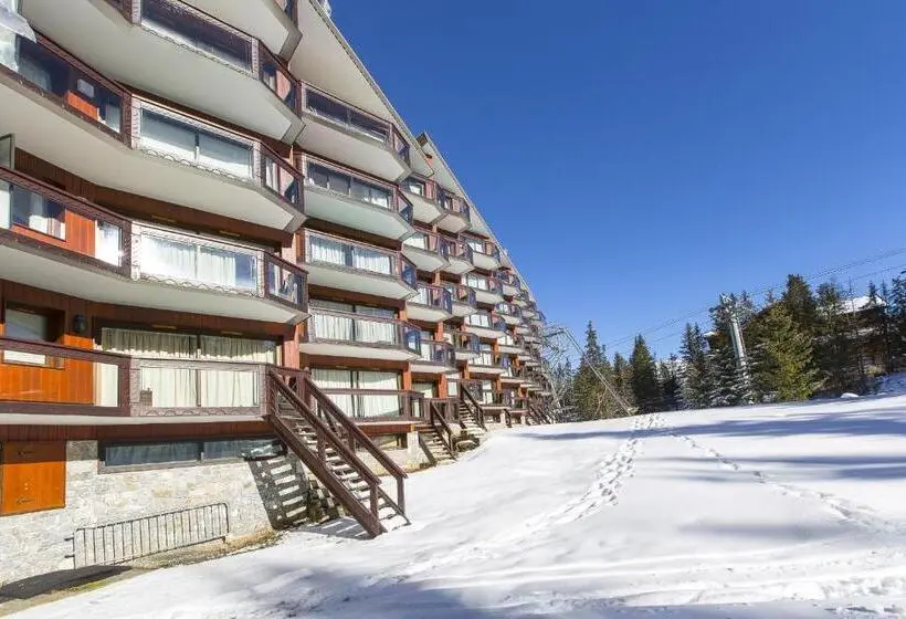 バルコニー付き１ベッドルームアパートメント, Residence Le Domaine Du Jardin Alpin   Courchevel 1850