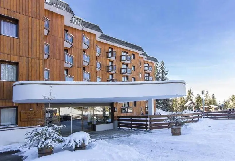バルコニー付き１ベッドルームアパートメント, Residence Le Domaine Du Jardin Alpin   Courchevel 1850