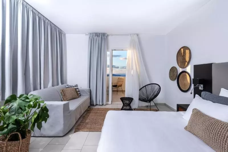 オーシャンビュースーペリアールーム, Orizontes Hotel Santorini