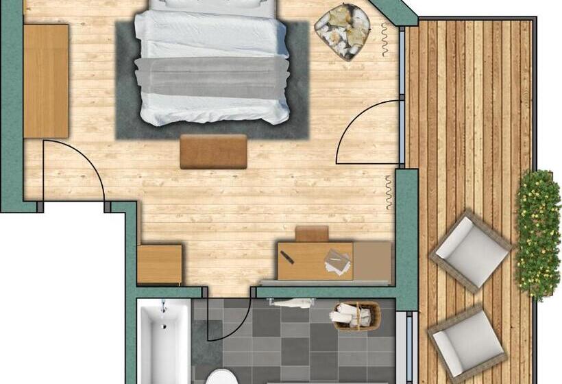 اتاق اکونومی, Resort La Ginabelle