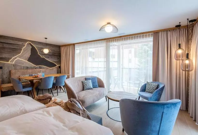 آپارتمان 1 خوابه با چشمانداز, Resort La Ginabelle