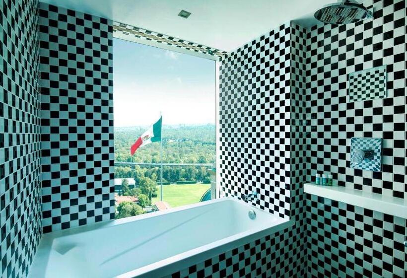 キングサイズベッドのスイートルーム, W Mexico City