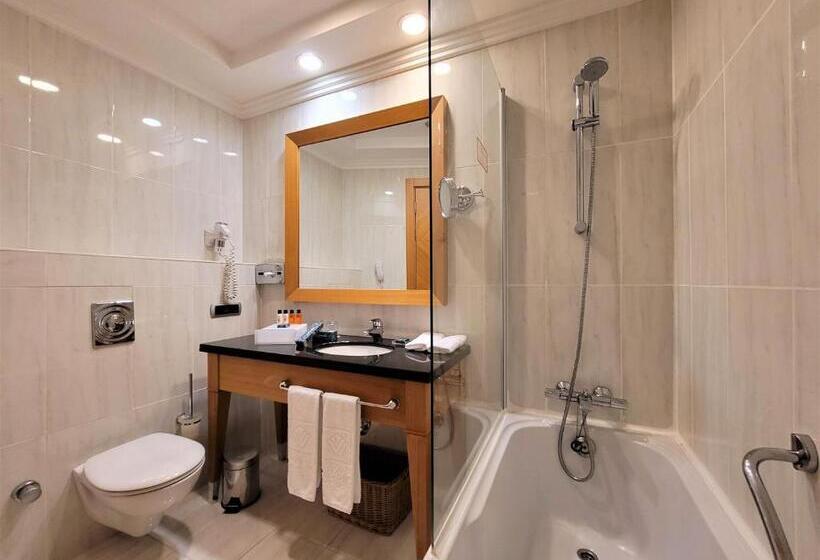 带海景的标准房, Wyndham Grand Izmir Ozdilek Thermal & Spa