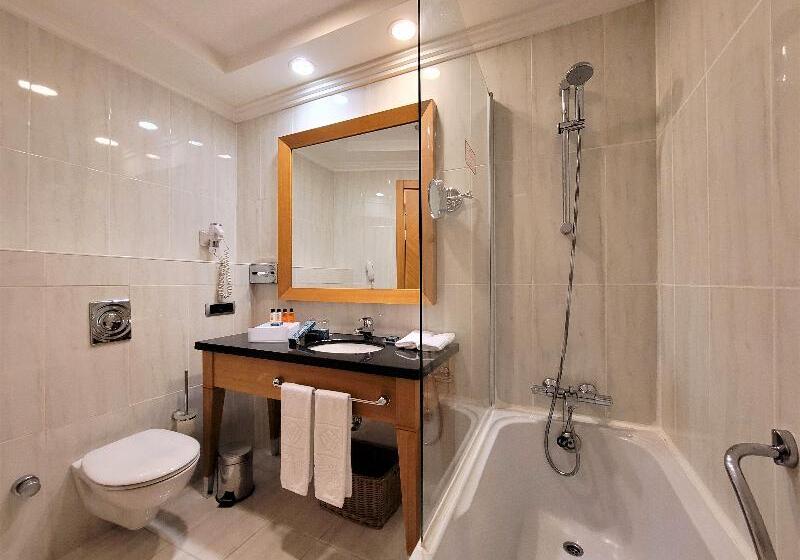 带海景的标准房, Wyndham Grand Izmir Ozdilek Thermal & Spa