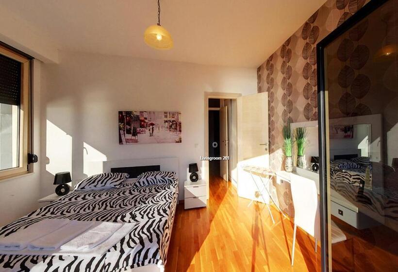 آپارتمان 1 خوابه با بالکن و چشمانداز دریا, Cruiser