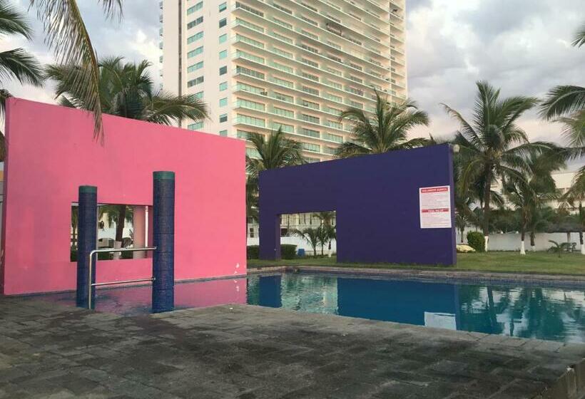 1베드룸 아파트 1층, Apartamento En La Playa En Mazatlán