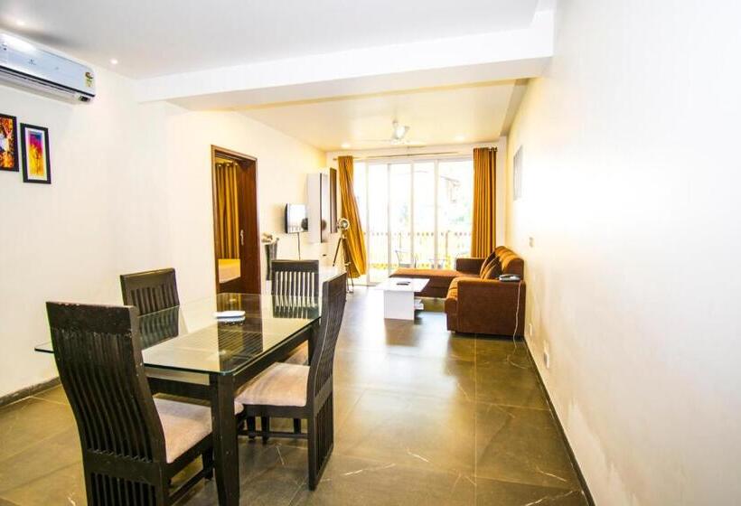 バルコニー付２ベッドルームアパートメント, Eternal Wave By Happyinch