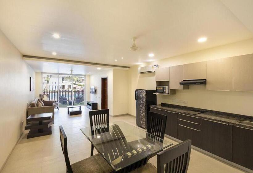 バルコニー付２ベッドルームアパートメント, Eternal Wave By Happyinch