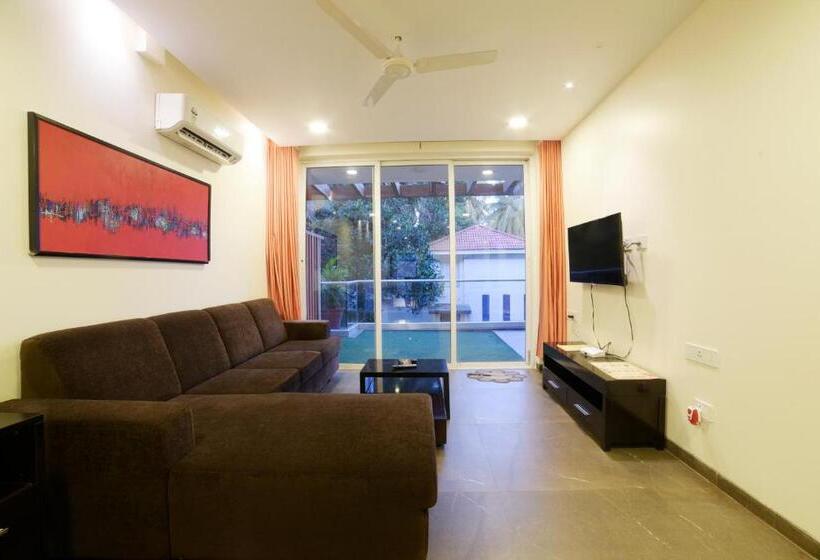 شقة غرفتين نوم مطلة على حمام السباحة, Eternal Wave By Happyinch