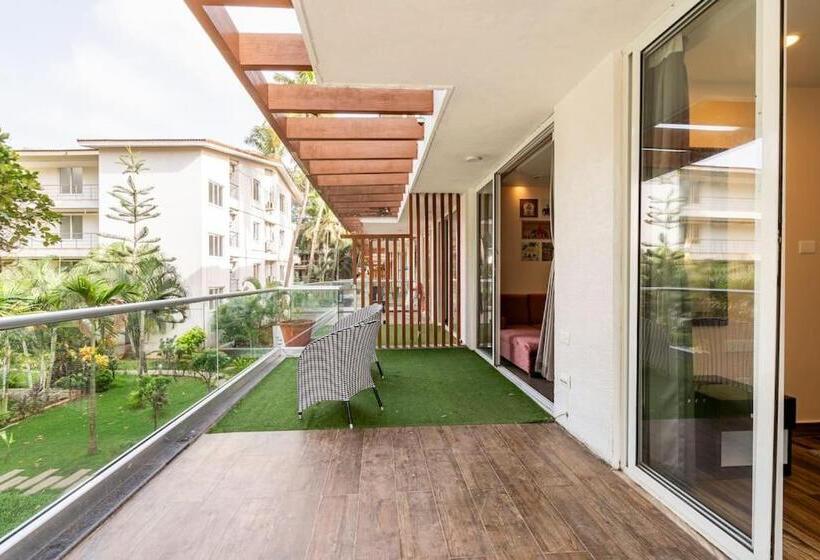 شقة غرفتين نوم مزودة بشُرفة, Eternal Wave By Happyinch