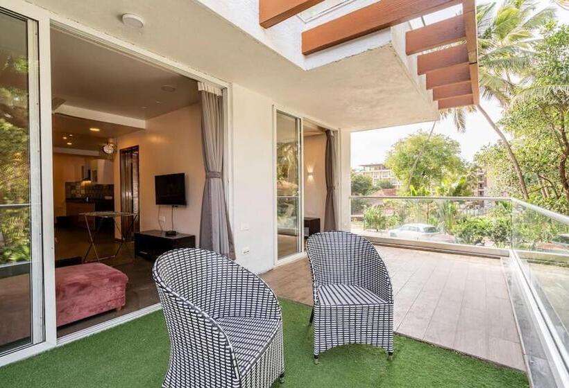 バルコニー付２ベッドルームアパートメント, Eternal Wave By Happyinch