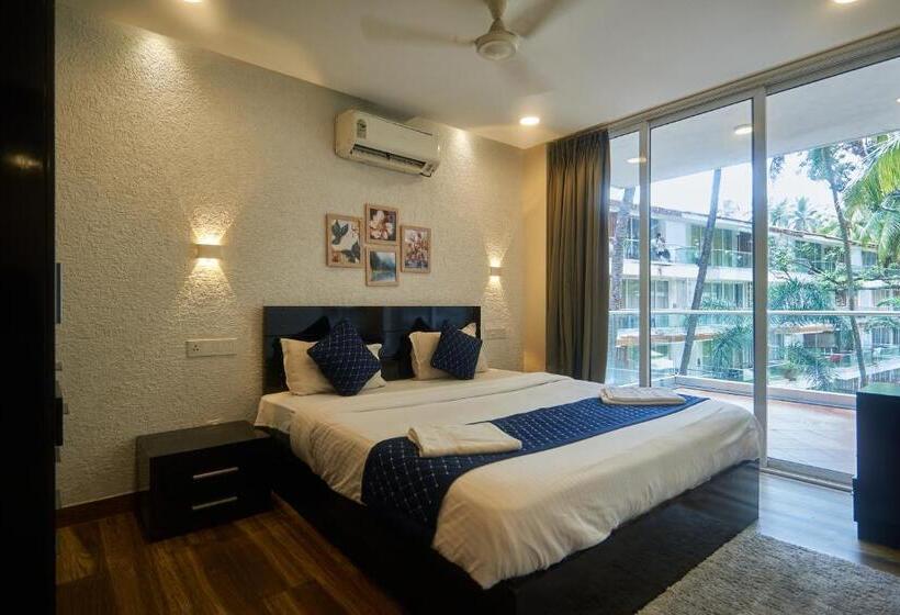 ２ベッドルームデラックスアパートメント, Eternal Wave By Happyinch