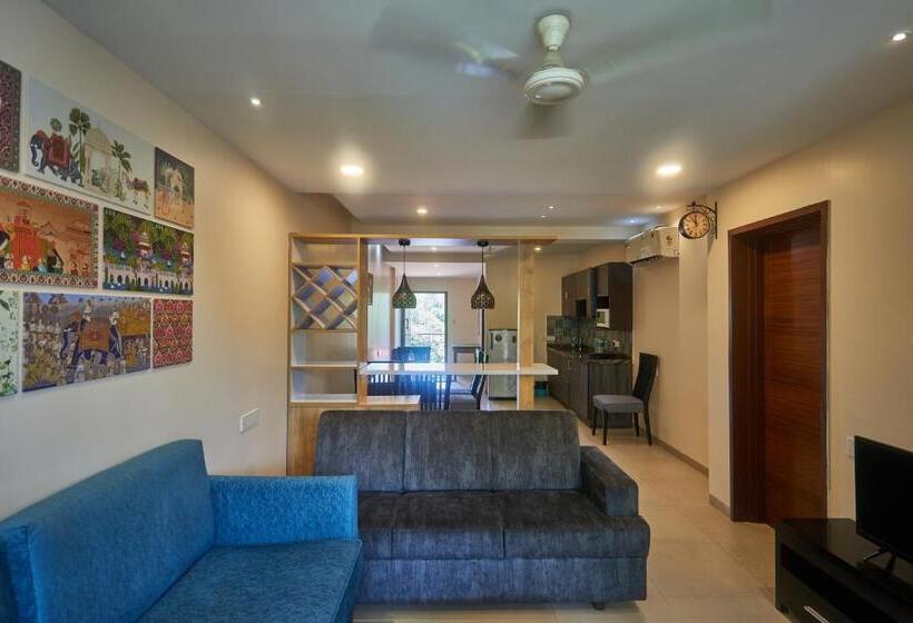 ２ベッドルームデラックスアパートメント, Eternal Wave By Happyinch