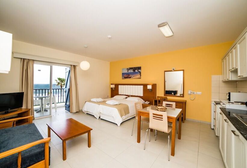 استوديو سوبيريور مطل على البحر, Kefalos Beach Tourist Village