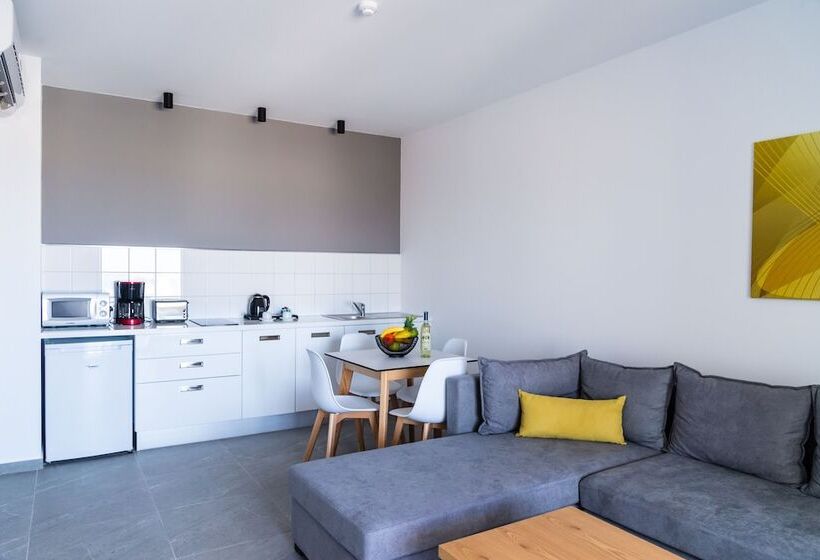 דירת חדר פרמיום, Kefalos Damon Hotel Apartments