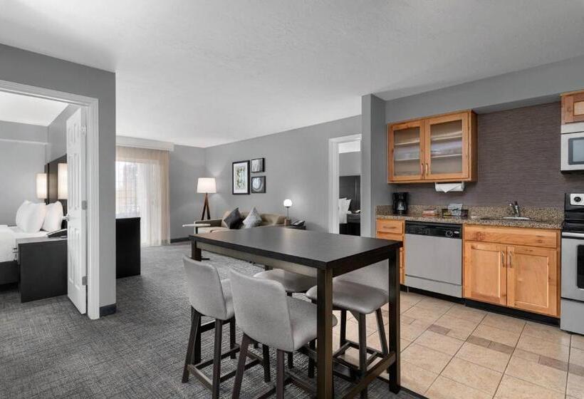 جناح غرفتين نوم, Residence Inn By Marriott Salt Lake City Downtown