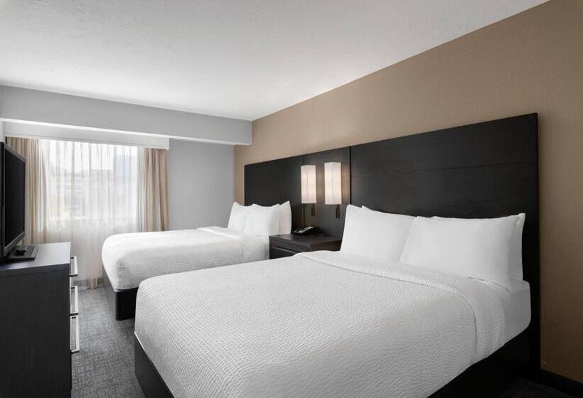 Люкс 2 Спальни, Residence Inn By Marriott Salt Lake City Downtown