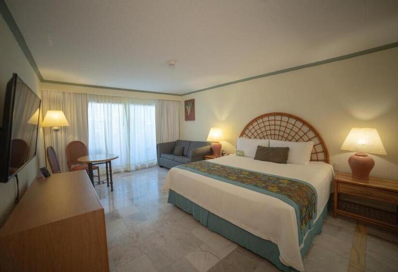 מיטת קינג בסוויטה, Samba Vallarta All Inclusive