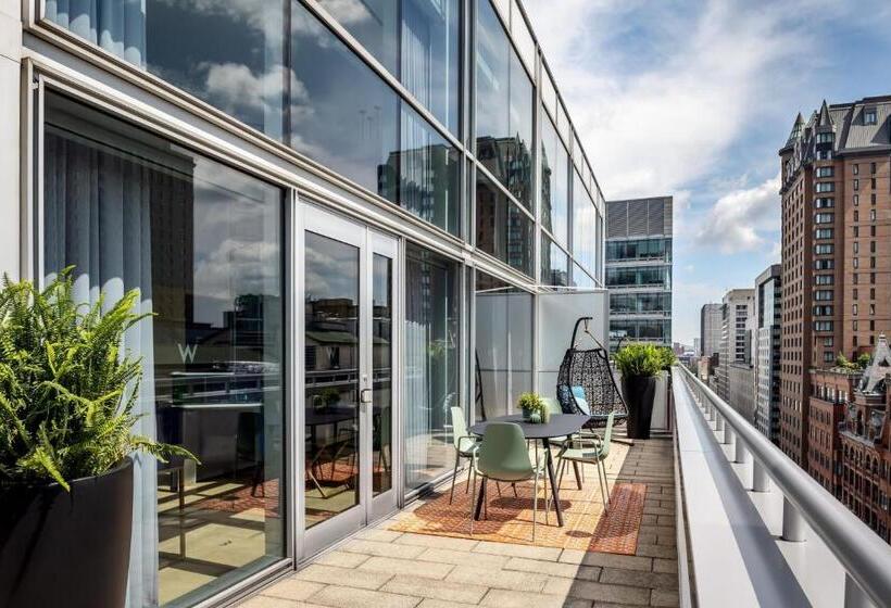 带大床的套房, W Montréal