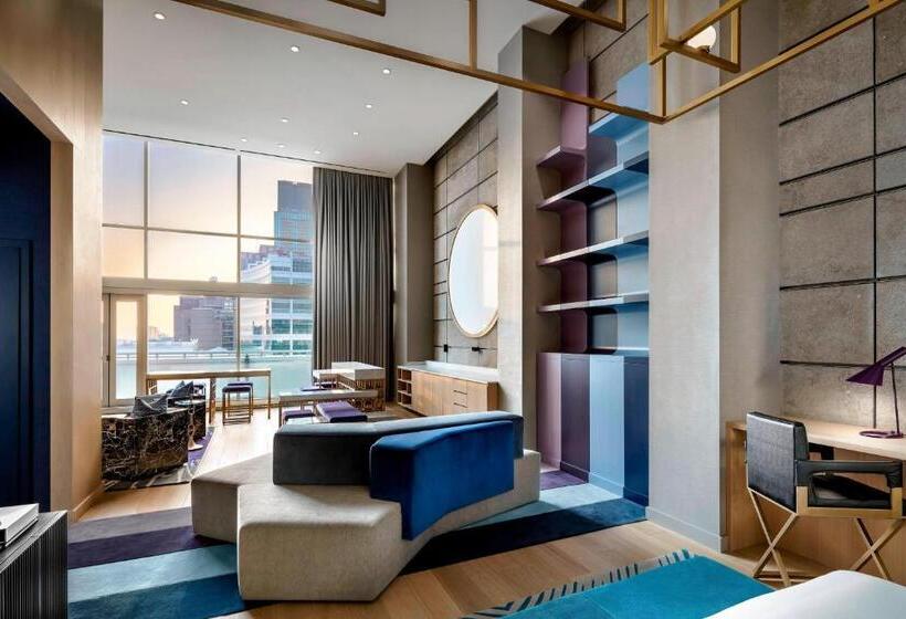 带大床的套房, W Montréal