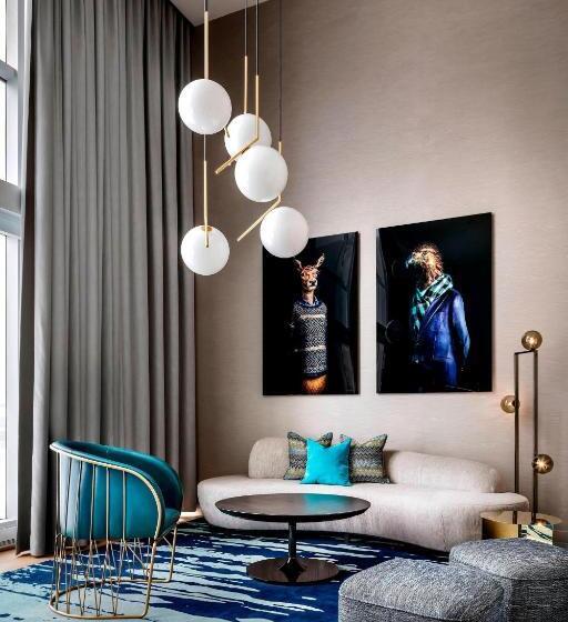 带大床的套房, W Montréal